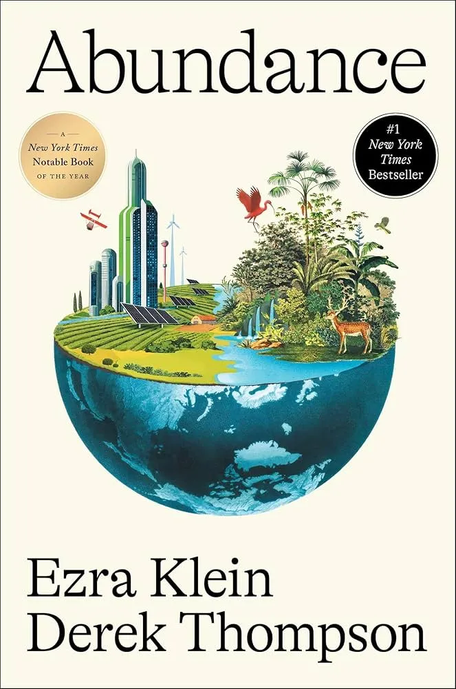 Abundance Book by Derek Thompson and Ezra Klein