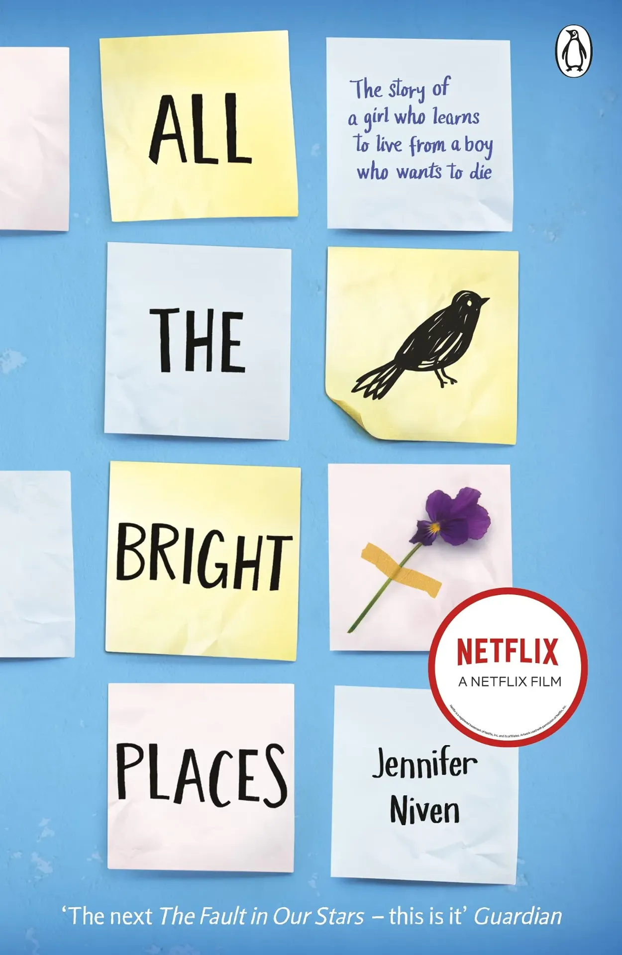 All the Bright Places Novel by Jennifer Niven