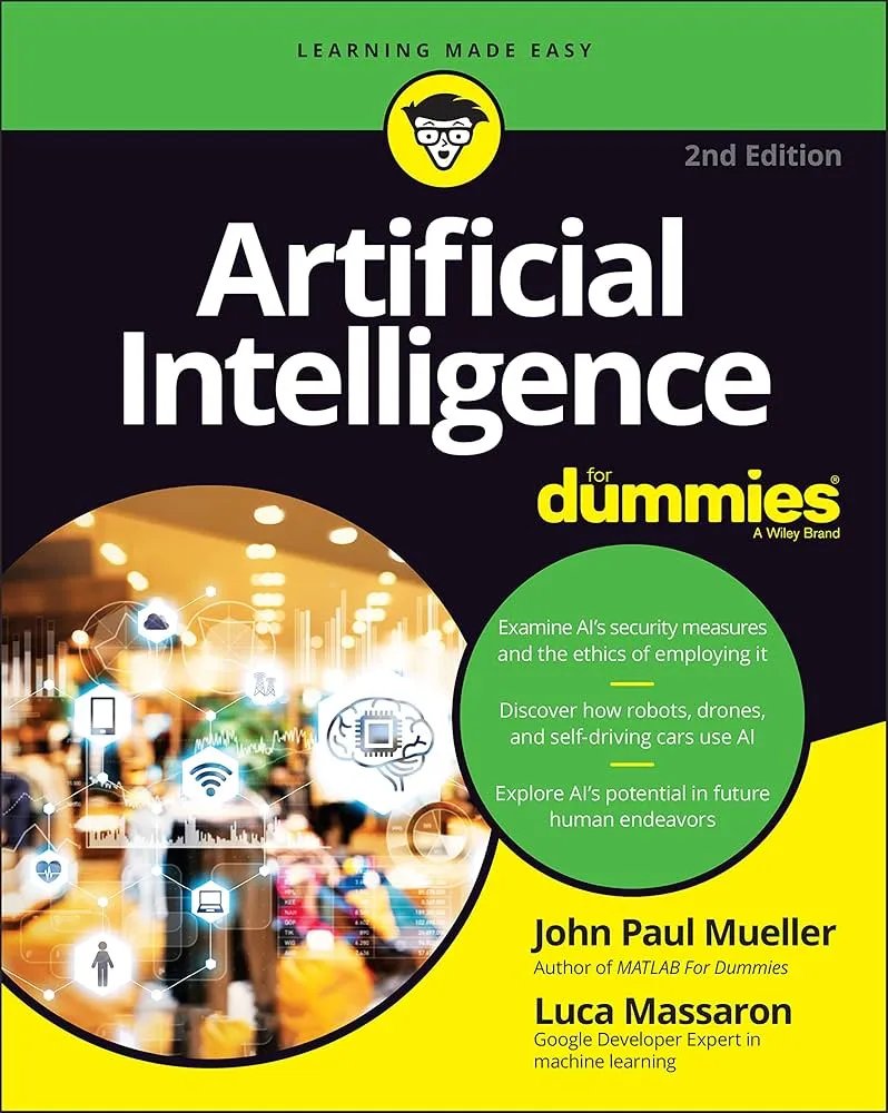Artificial Intelligence For Dummies Book by John Mueller and Luca Massaron