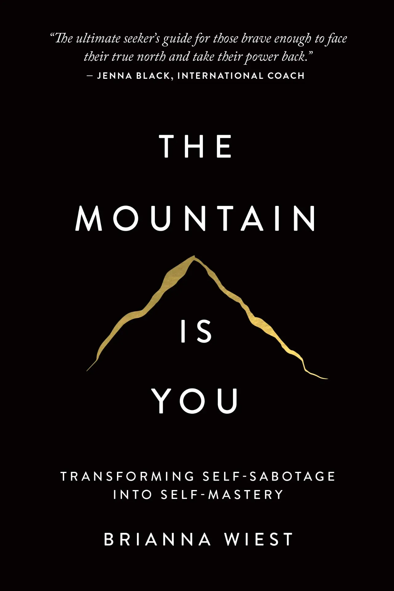 The Mountain Is You: Transforming Self-Sabotage Into Self-Mastery Book by Brianna Wiest