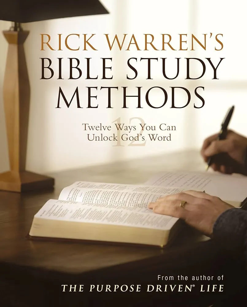 Rick Warren's BIBLE STUDY Methods Book by Rick Warren