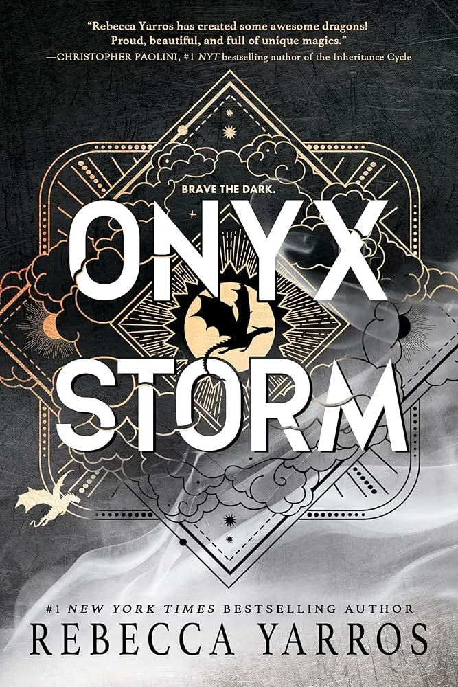 Onyx Storm Novel by Rebecca Yarros