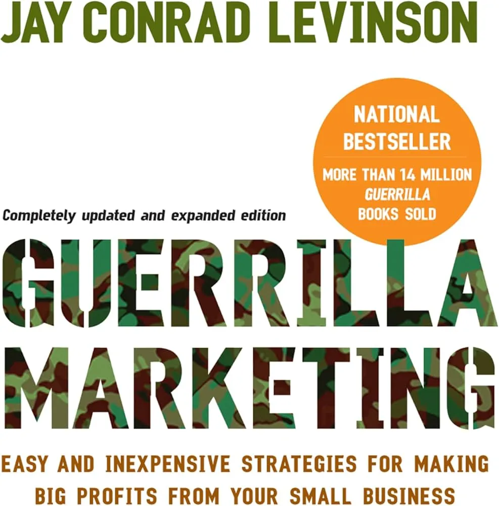 Guerrilla Marketing Book by Jay Conrad Levinson